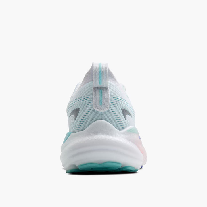 Brooks Glycerin GTS 22 para mujer - Blanco/Carcasa de lapa/Azul Amparo
