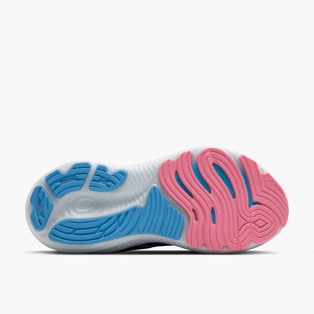 Brooks Womens Glycerin GTS 22 Extra Wide - Blue Ribbon/Peacoat/Dianthus (1204352E429)