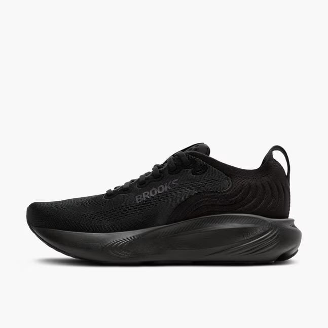 Brooks Adrenaline GTS 25 para mujer - Negro/Negro/Ébano - Estrecho (2A)