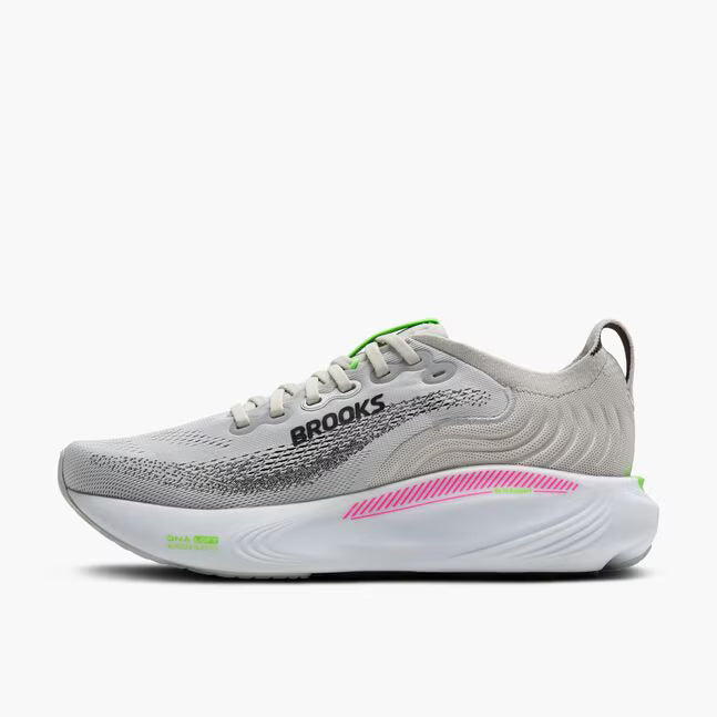 Brooks Adrenaline GTS 25 para mujer - Oyster/Rosa/Verde