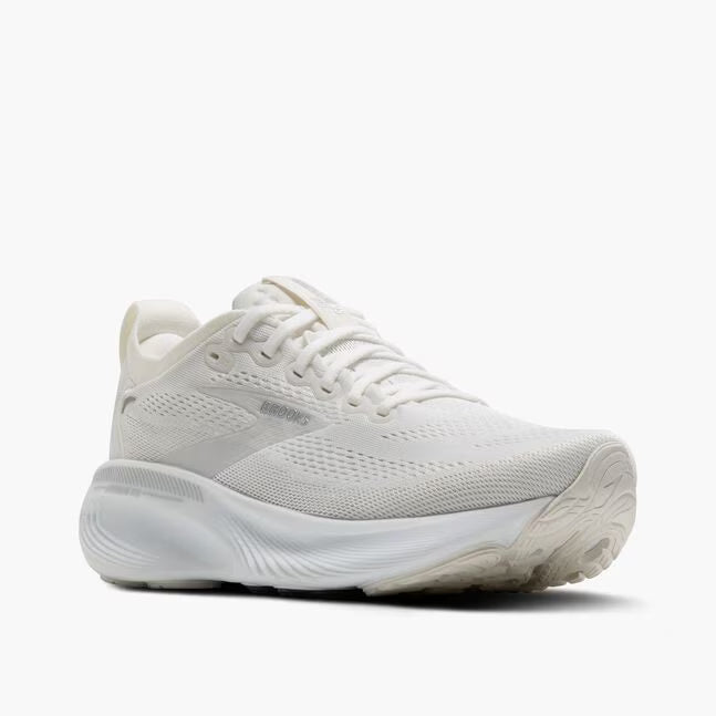 Brooks Adrenaline GTS 25 para mujer - Blanco/Blanco/Plateado
