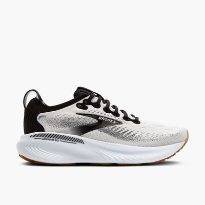 Brooks Adrenaline GTS 25 para mujer - Blanco/Negro/Blanco - Ancho (D)