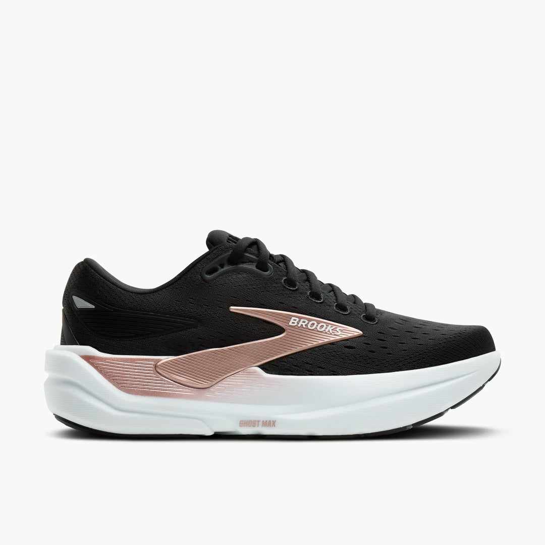 Brooks Women's Ghost Max 3 - Black/Black/Rose Gold