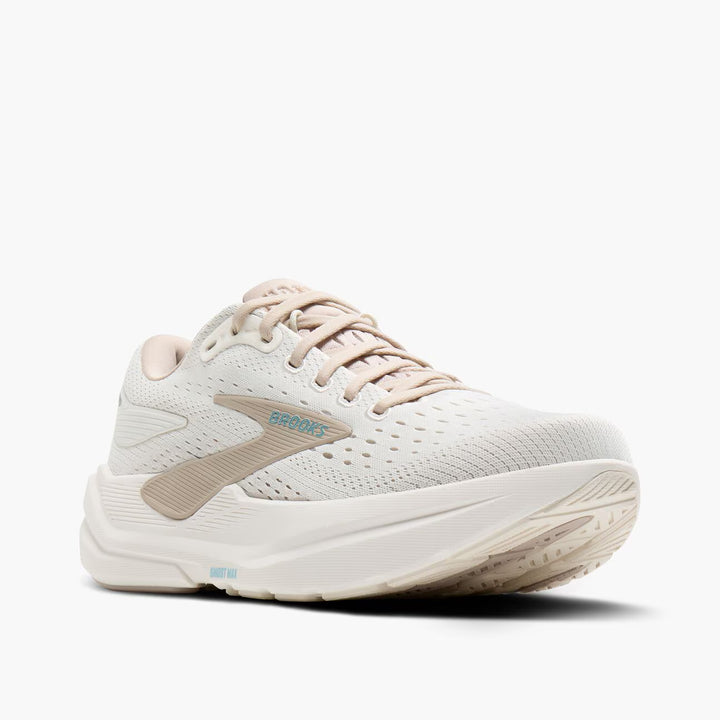 Brooks Ghost Max 3 para mujer (extra ancho) - Coco/Gris Chateau/Azul