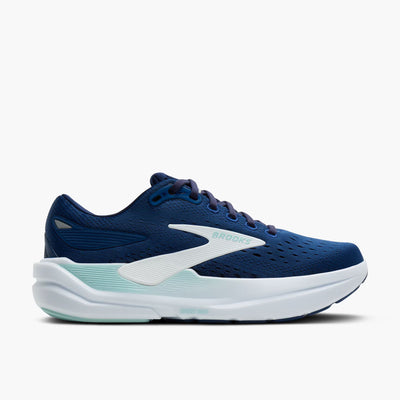 Brooks Ghost Max 3 para mujer (ancho) - Azul marino/Abrigo/Agua clara