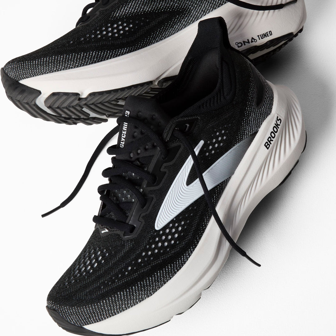 Women's Brooks Glycerin 23 - Black/Grey/White