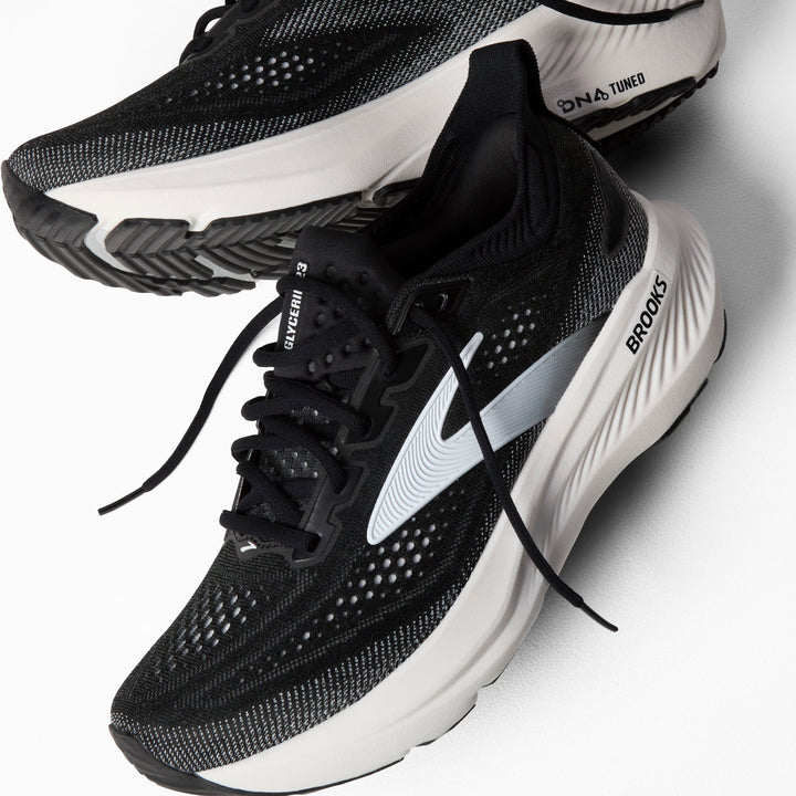 Women's Brooks Glycerin 23 - Black/Grey/White