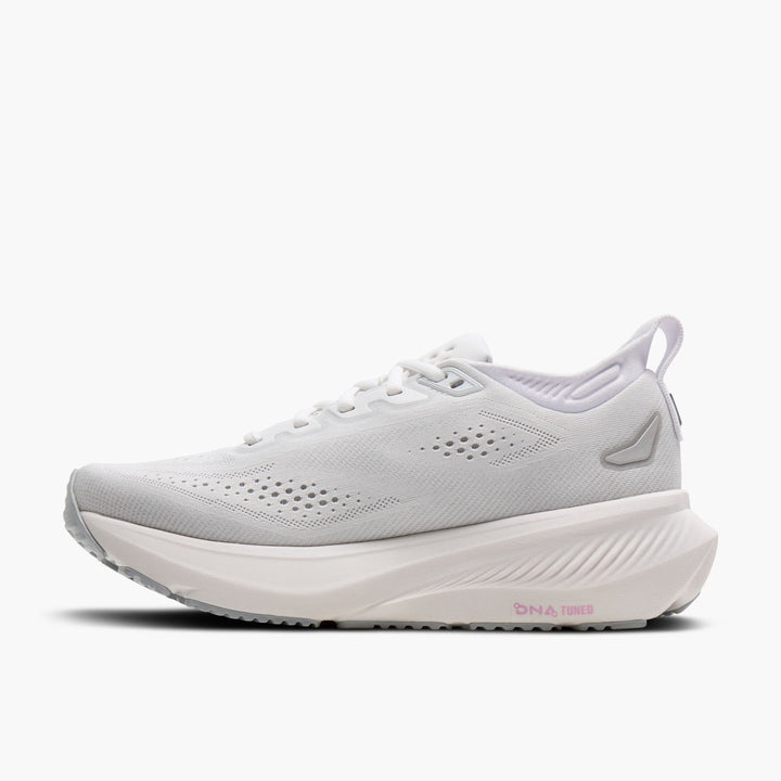 Brooks Glycerin 23 para mujer - Blanco/Marrón niebla/Metálico