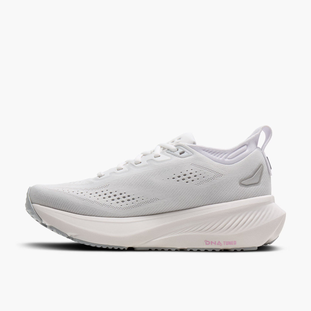 Women's Brooks Glycerin 23 WIDE - White/Harbor Mist/Metallic