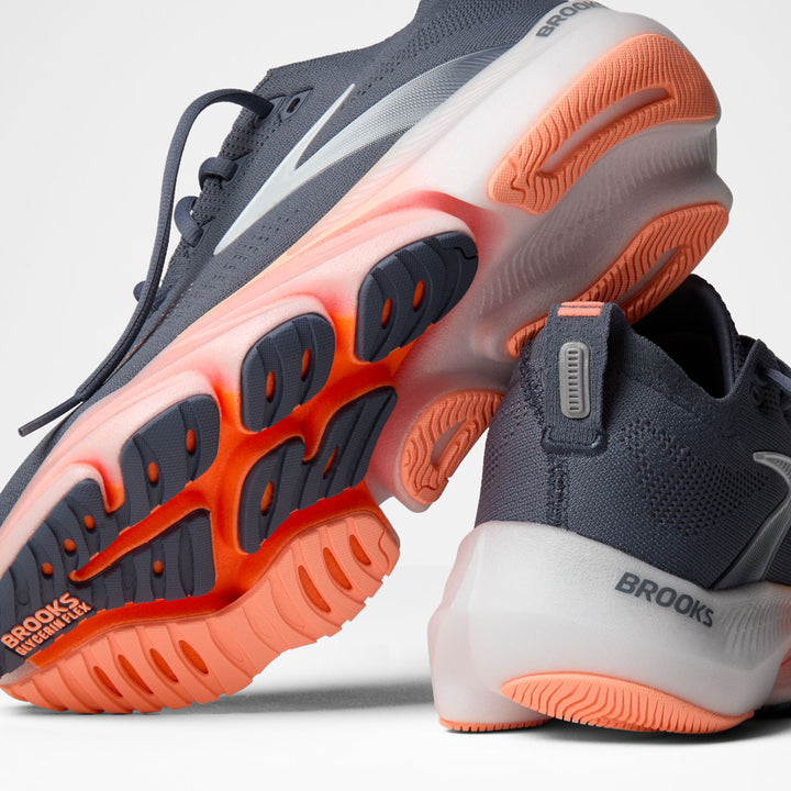 Brooks Women's Glycerin Flex - Grey/Peach/Orange