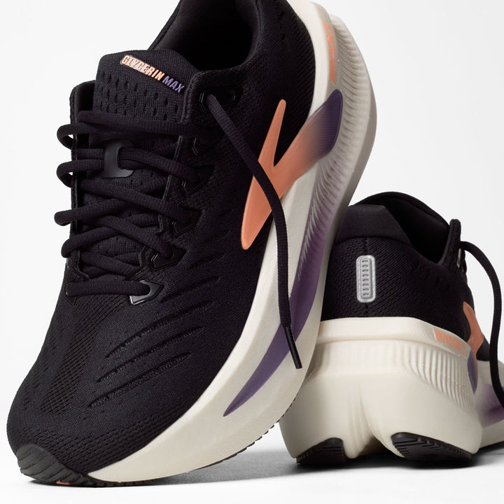 Brooks Women's Glycerin Max 2 - Black/Peach/Clear