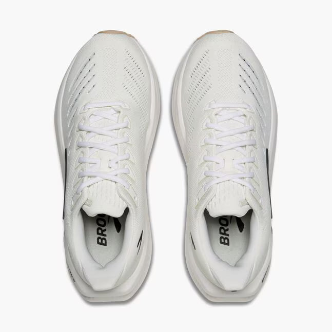 Brooks Glycerin Max 2 para mujer - Blanco/Negro/Gris Chateau