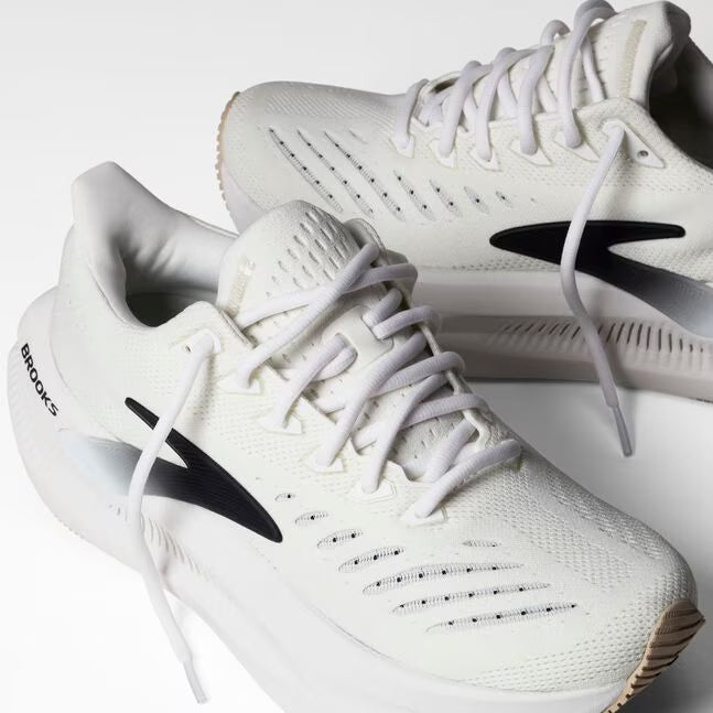 Brooks Glycerin Max 2 para mujer - Blanco/Negro/Gris Chateau