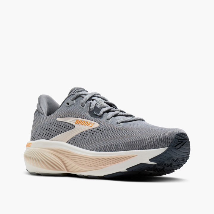 Brooks Women's Ghost 18 - Grey/ Morganite/ Coconut