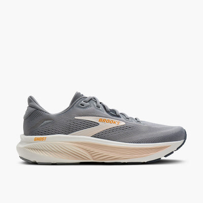 Brooks Women's Ghost 18 - Grey/ Morganite/ Coconut