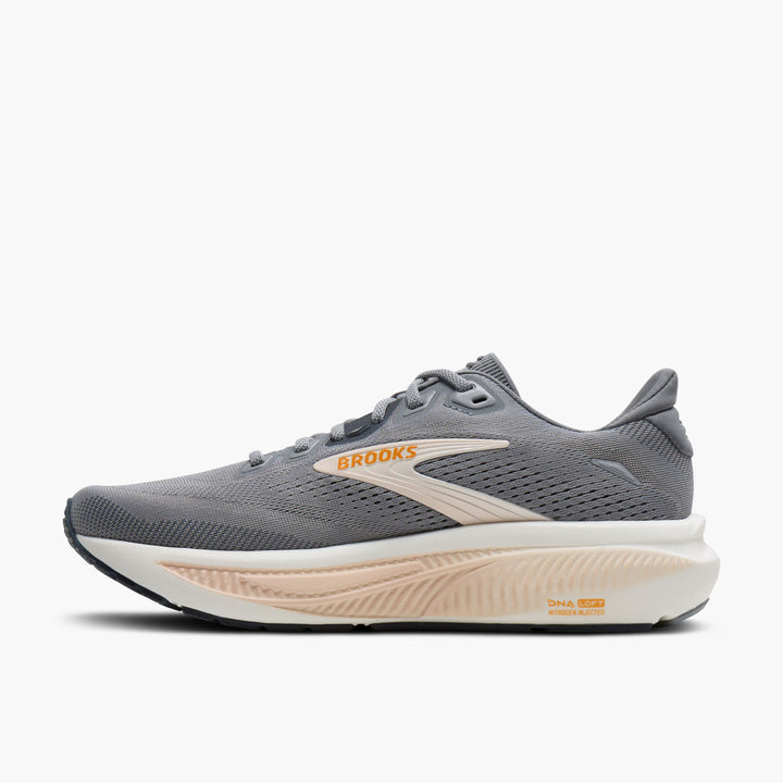 Brooks Women's Ghost 18 - Grey/ Morganite/ Coconut