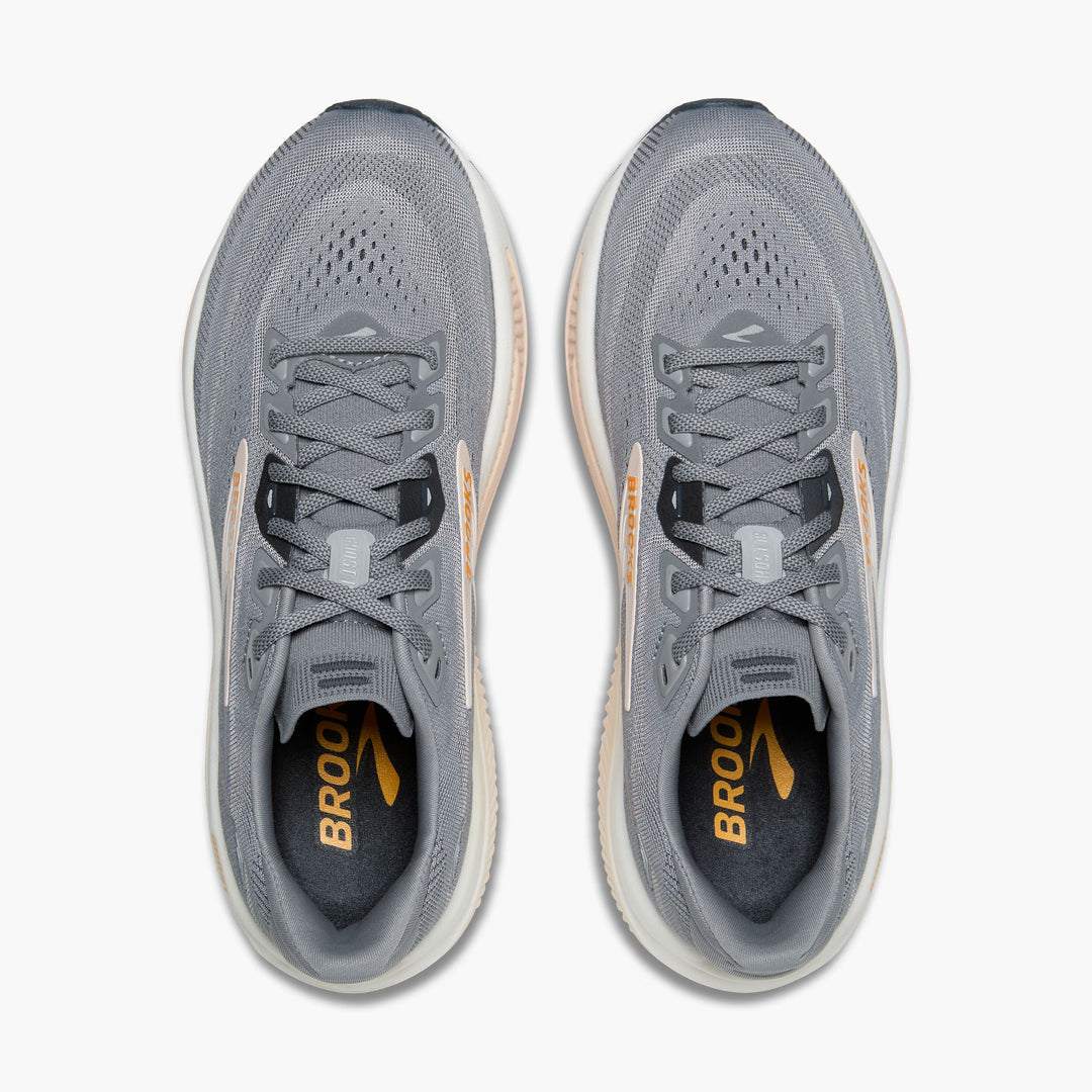 Brooks Women's Ghost 18 - Grey/ Morganite/ Coconut