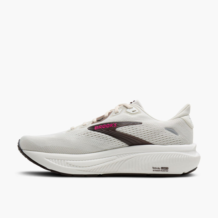 Brooks Women's Ghost 18 - Coconut/ Coffee/ Fuschia