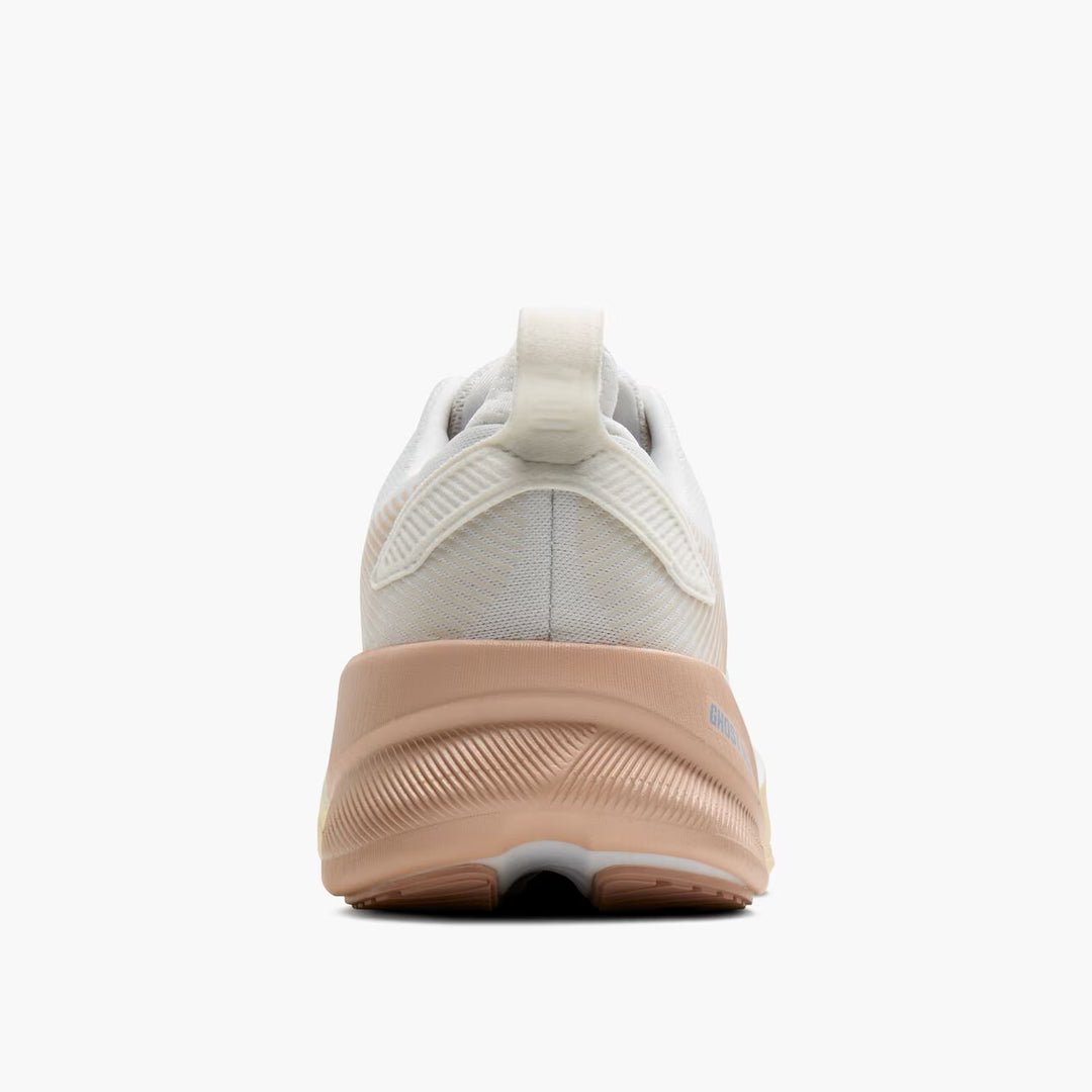 Brooks Women's Ghost Max 4 - White/Rose/Rutabaga