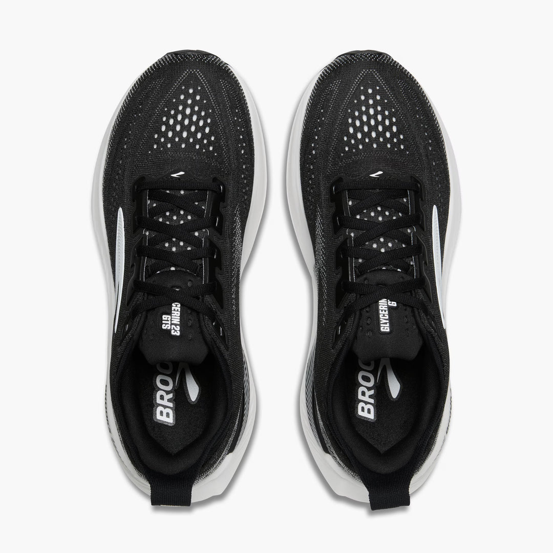 Women's Brooks Glycerin GTS 23 - Black/Grey/White