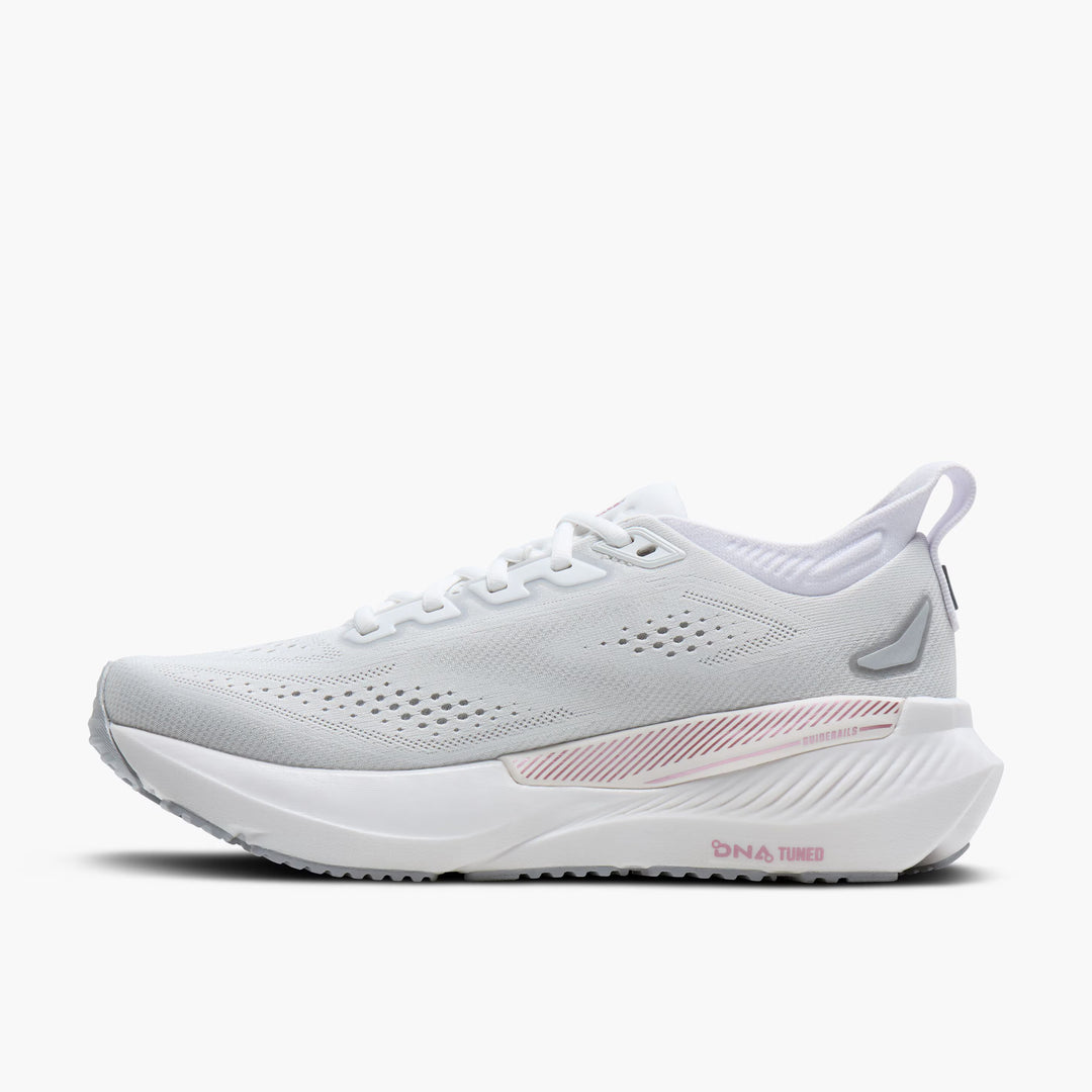 Brooks Glycerin GTS 23 para mujer - Blanco/Marrón niebla/Metálico