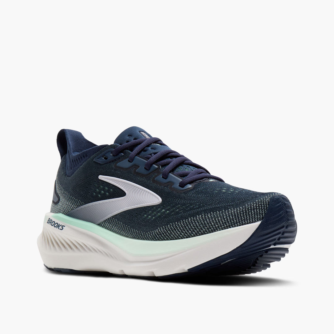 Brooks Glycerin GTS 23 WIDE para mujer - Spellbound/Yucca/Rosa