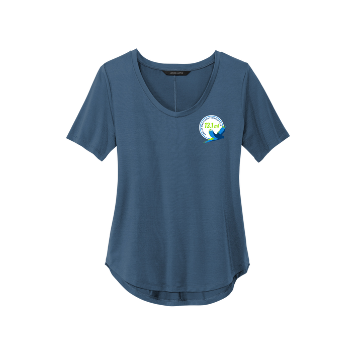 Amazon Marathon 2026 FINISHER - Women's Stretch Jersey Crew T-Shirt (MM1017)