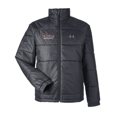 Chaqueta acolchada Under Armour Storm para hombre de Union College Track & Field (1380871)