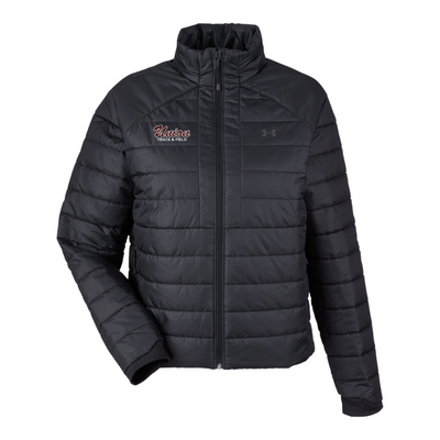 Chaqueta acolchada Under Armour Storm para mujer de Union College Track & Field (1380875)