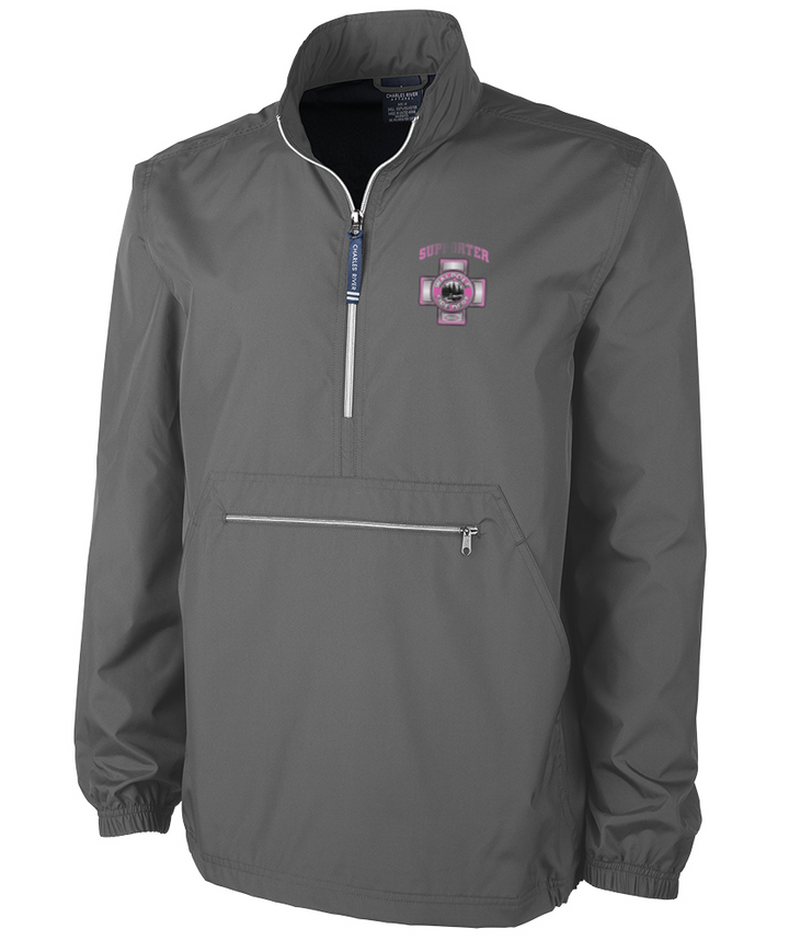 Walpole FD Breast Cancer Awareness RIVERBANK PACK-N-GO® PULLOVER (1402)