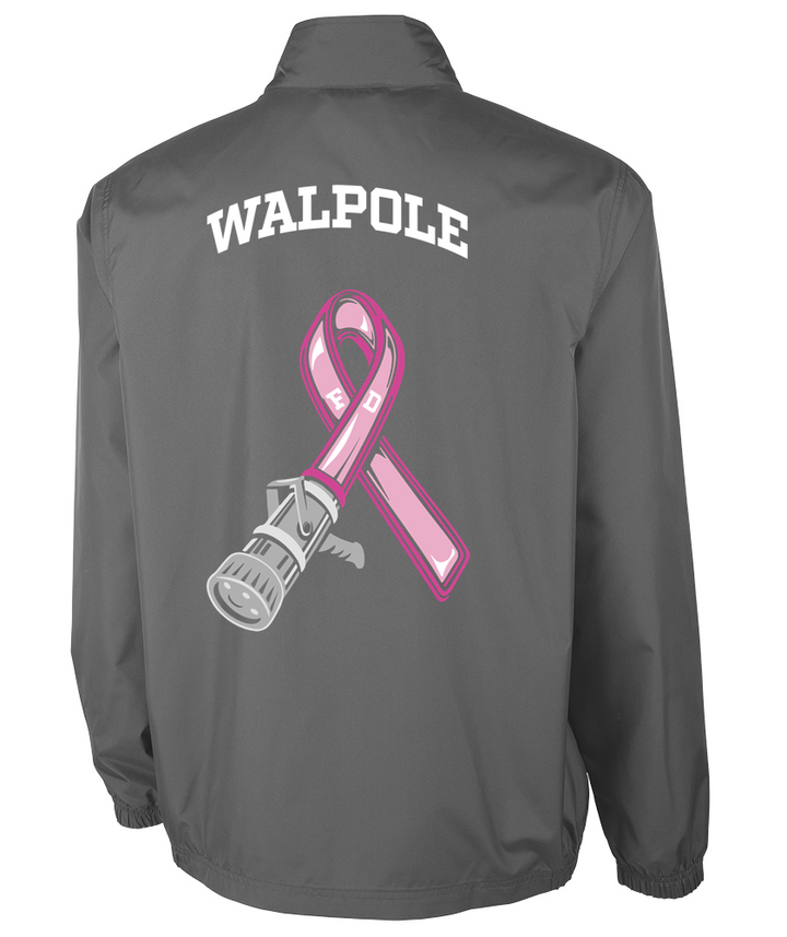 Walpole FD Breast Cancer Awareness RIVERBANK PACK-N-GO® PULLOVER (1402)