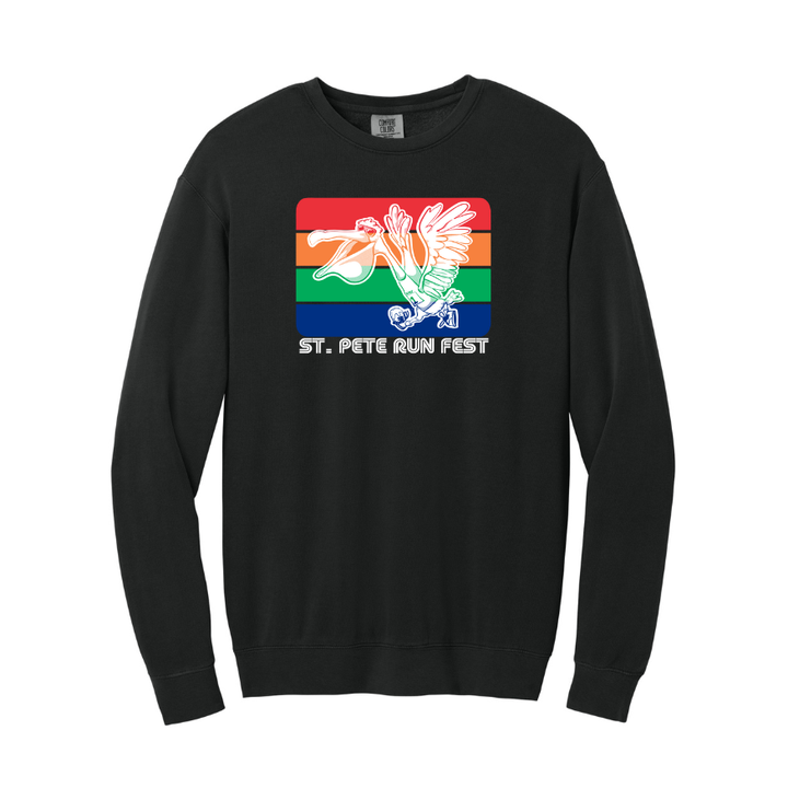 St Pete Run Fest - Lightweight Unisex Crewneck Sweatshirt (1466)