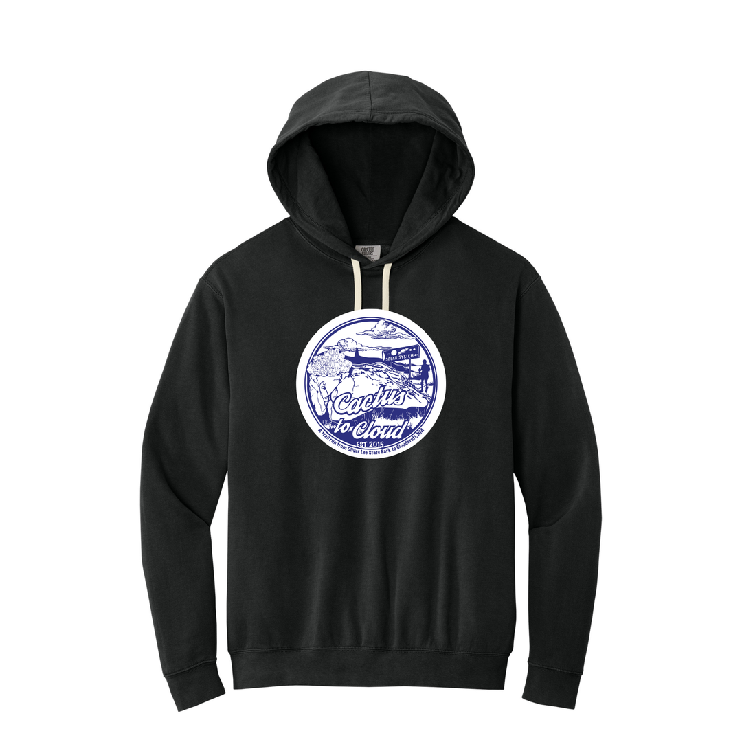 Cactus to Cloud - Unisex Lightweight Cotton Hooded Sweatshirt (1467)