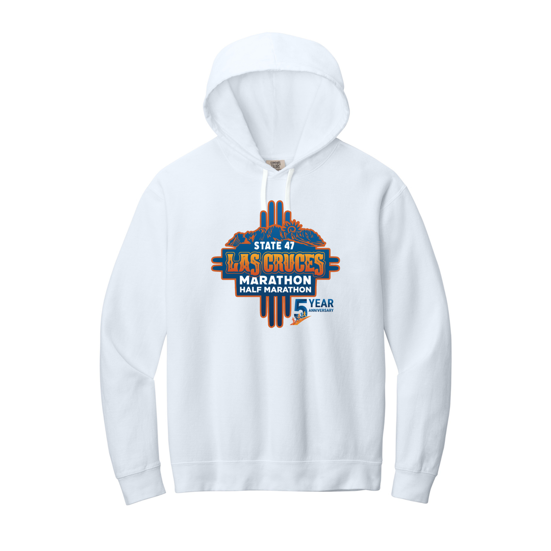 Las Cruces Half Marathon - Unisex Lightweight Cotton Hooded Sweatshirt (1467)