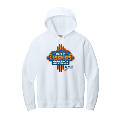 Las Cruces Marathon - Unisex Lightweight Cotton Hooded Sweatshirt (1467)