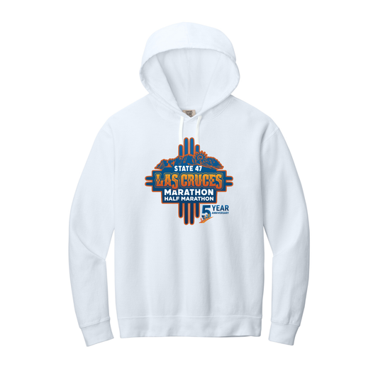 Las Cruces Half Marathon - Unisex Lightweight Cotton Hooded Sweatshirt (1467)