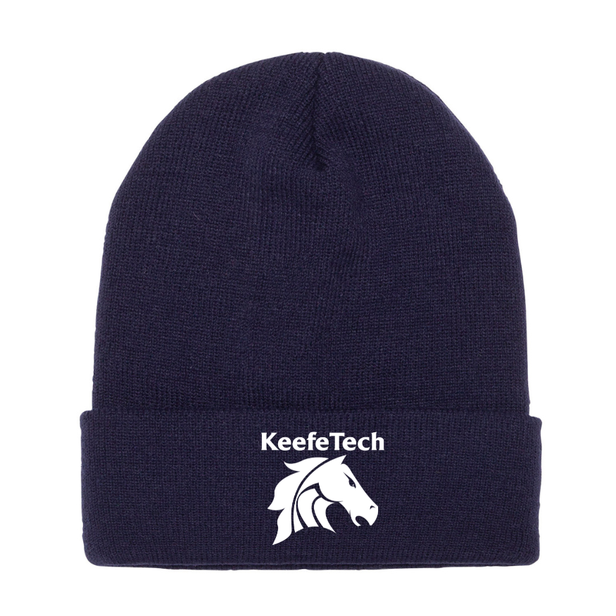 Keefe Tech High School - Cuffed Winter Beanie Hat (1501)