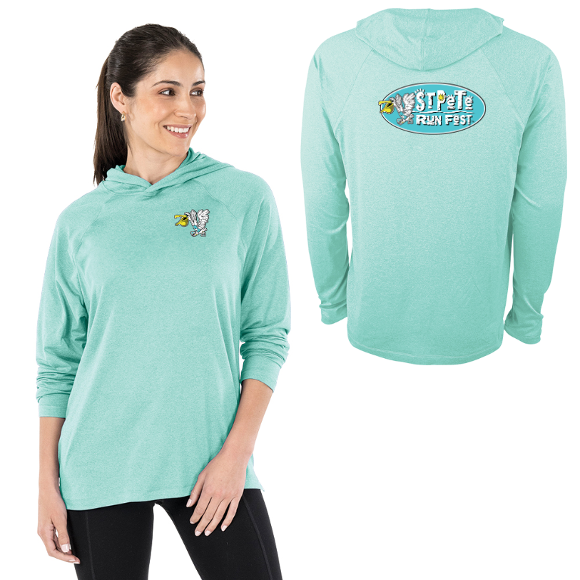 St Pete Run Fest - Unisex Lightweight Stretch Hoodie (1537)