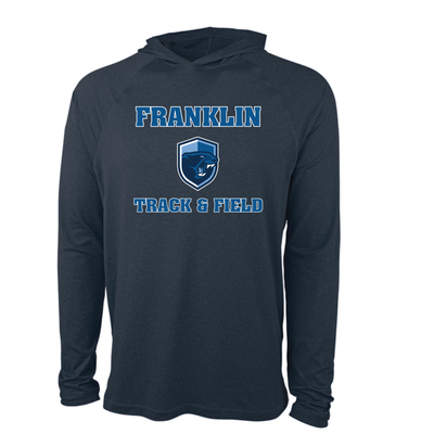 Sudadera con capucha ligera y elástica unisex Cayak de Franklin Track &amp; Field (1537)