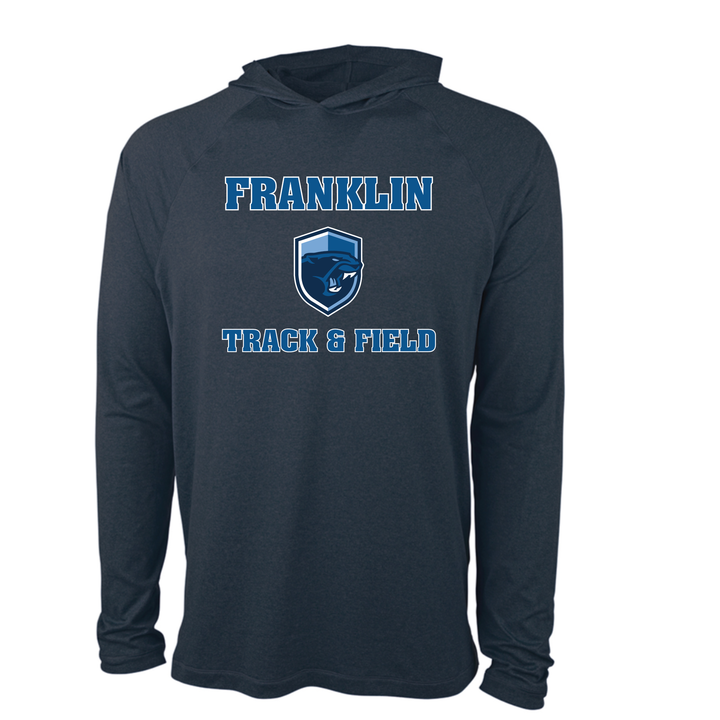 Sudadera con capucha ligera y elástica unisex Cayak de Franklin Track &amp; Field (1537)