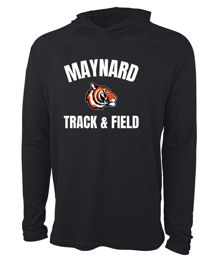 Sudadera con capucha ligera y elástica unisex Cayak de Maynard Track &amp; Field (1537)