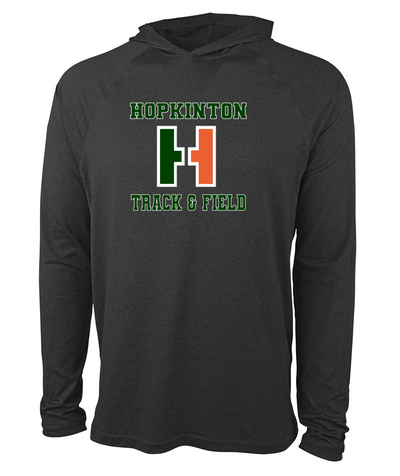 Sudadera con capucha ligera y elástica unisex Cayak de Hopkinton Track &amp; Field (1537)