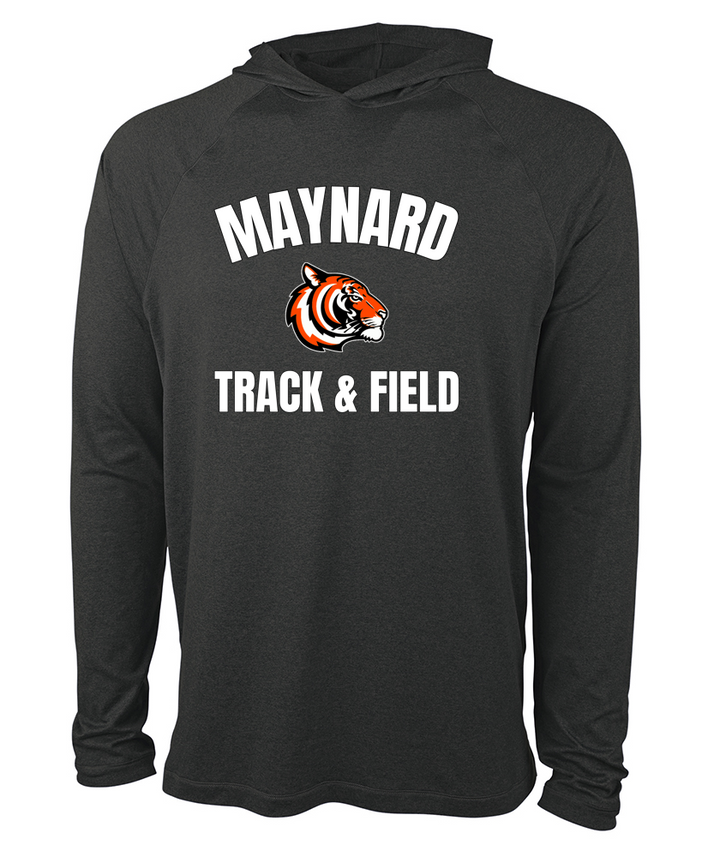 Sudadera con capucha ligera y elástica unisex Cayak de Maynard Track &amp; Field (1537)