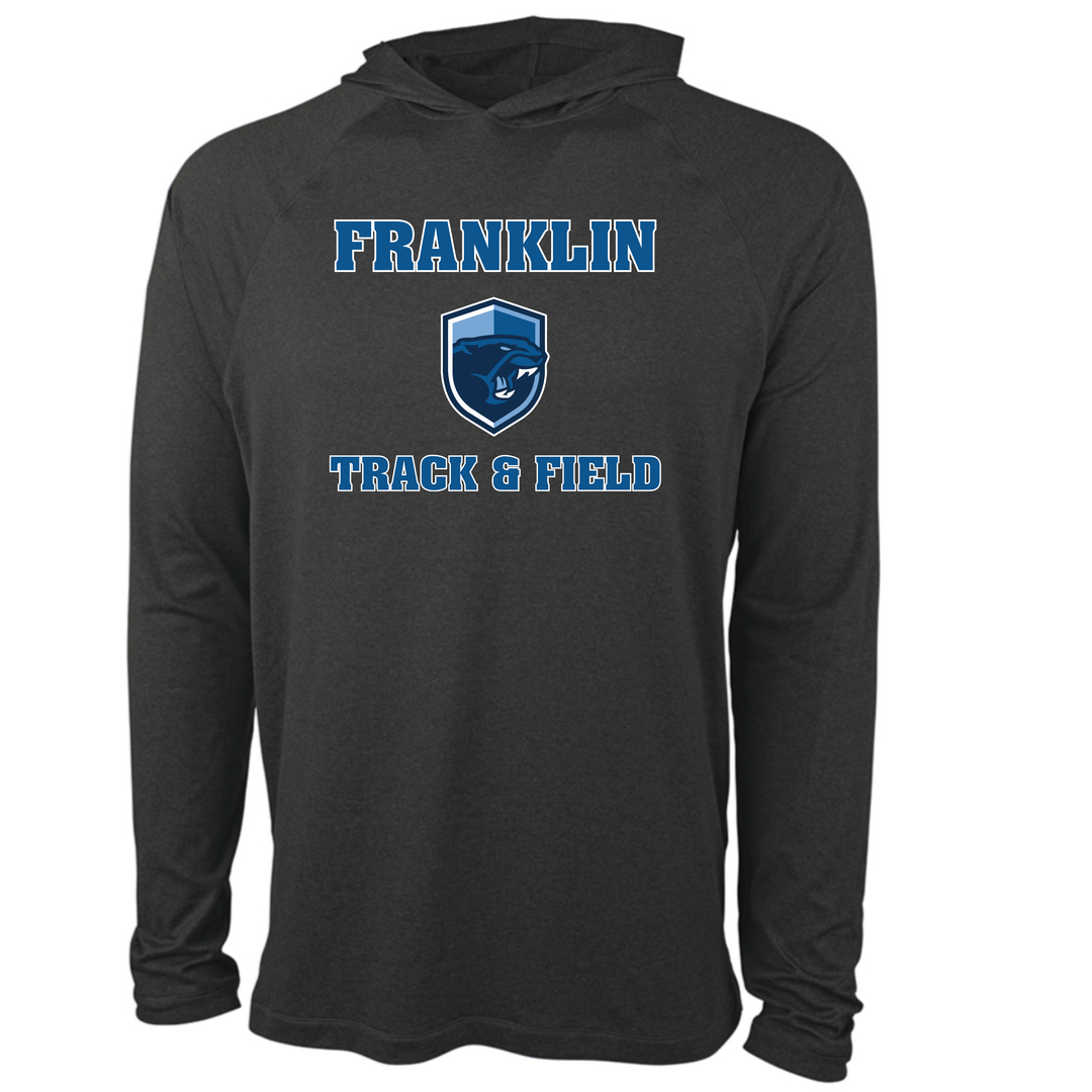 Sudadera con capucha ligera y elástica unisex Cayak de Franklin Track &amp; Field (1537)