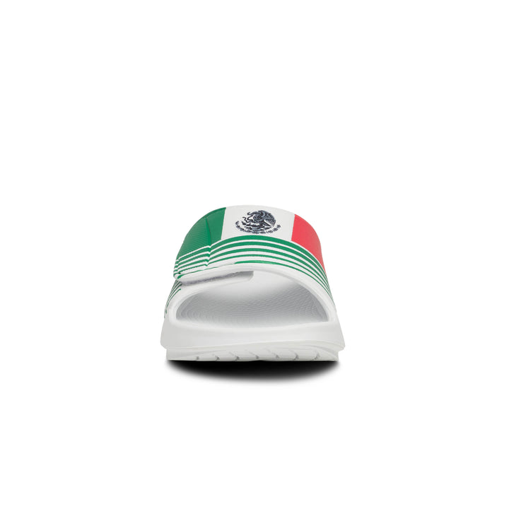 Oofos OOahh Sport Flex - Limited Mexico Matchday Energy - Slide Sandals (1553MEX26)