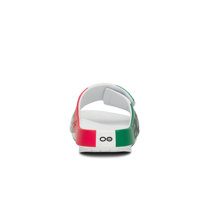 Oofos OOahh Sport Flex - Limited Mexico Matchday Energy - Slide Sandals (1553MEX26)