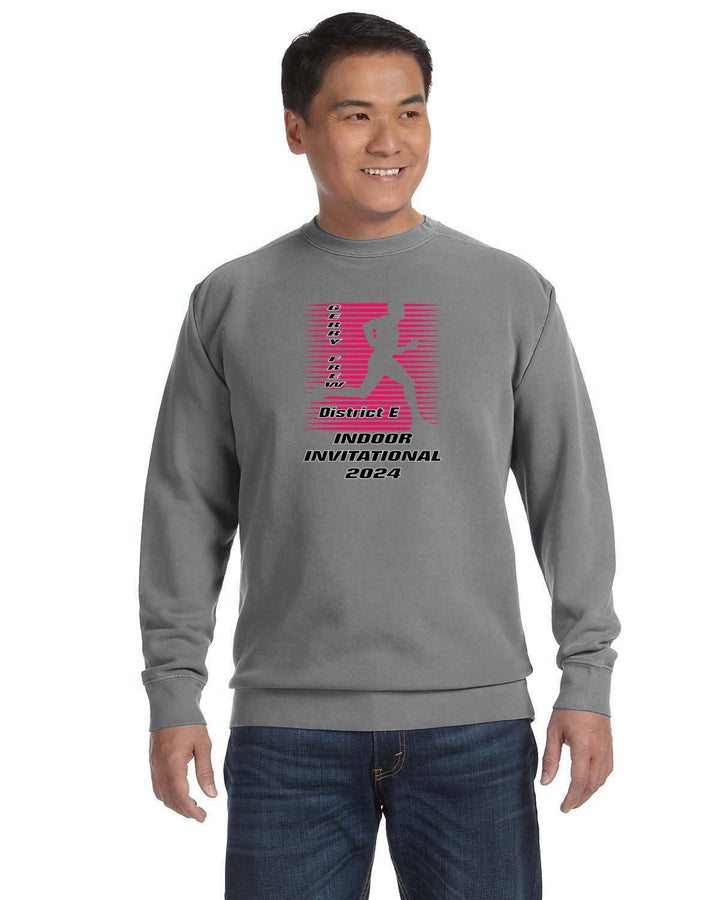 District E Track & Field Championship - Adult Unisex Crewneck Sweatshirt (1566)