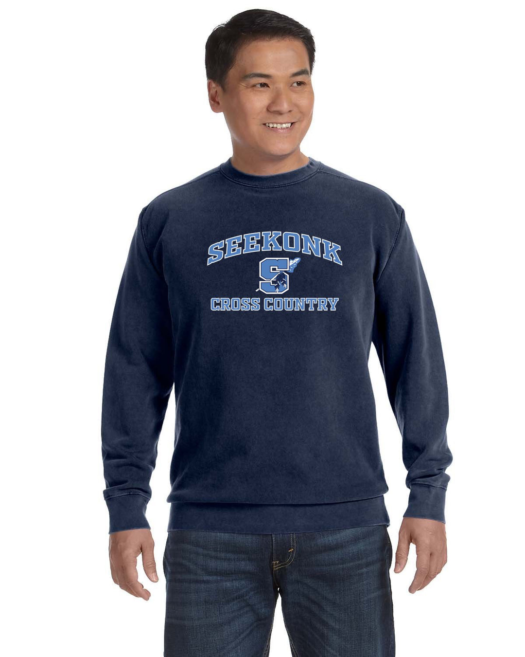 Seekonk Cross Country Adult Crewneck Sweatshirt (1566)