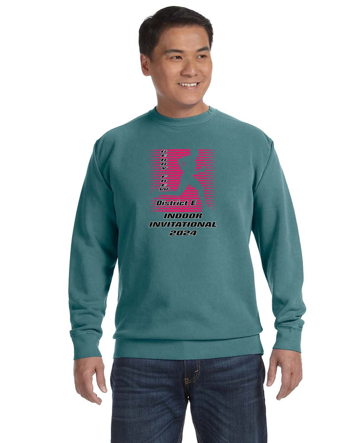 District E Track & Field Championship - Adult Unisex Crewneck Sweatshirt (1566)