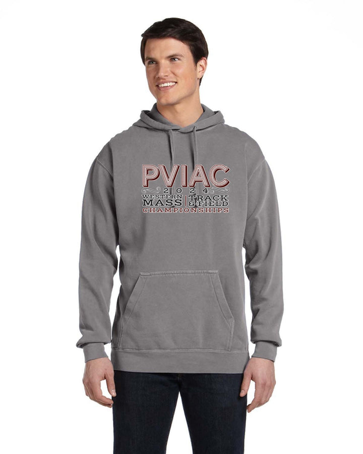 Sudadera con capucha unisex para adultos del campeonato de atletismo de PVIAC (1567)